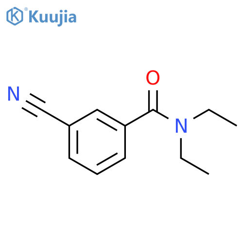 Benzamide, 3-cyano-N,N-diethyl- structure