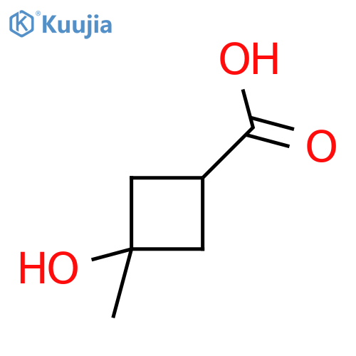 3-Hydroxy-3-Methylcyclobutanecarboxylic Acid structure