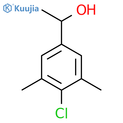 1-(4-Chloro-3,5-dimethylphenyl)ethanol structure