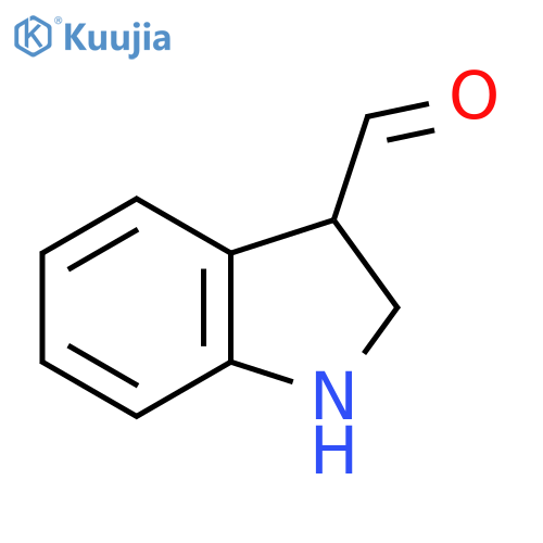Indoline-3-carbaldehyde structure