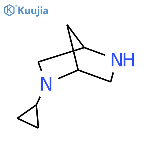 2-Cyclopropyl-2,5-diazabicyclo[2.2.1]heptane structure