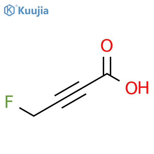 2-Butynoic acid, 4-fluoro- structure