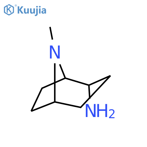 2-amino-8-methyl-8-azabicyclo[3.2.1]octane structure