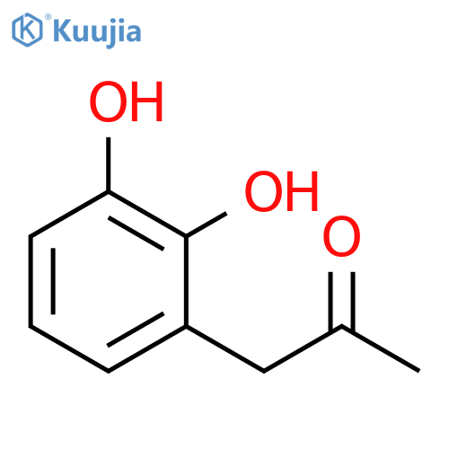 1-(2,3-dihydroxyphenyl)propan-2-one structure