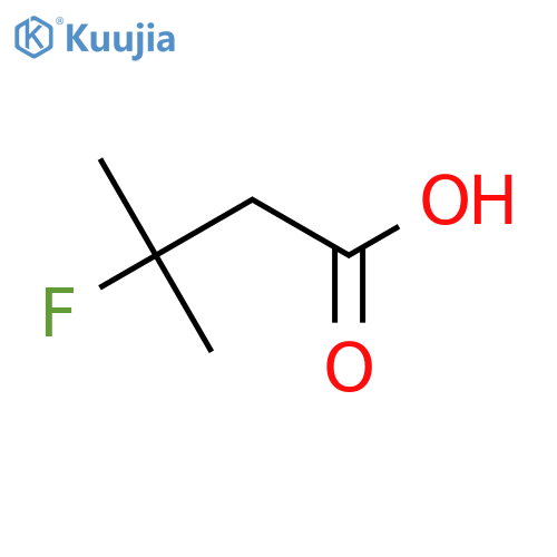 3-Fluoro-3-methylbutanoic acid structure