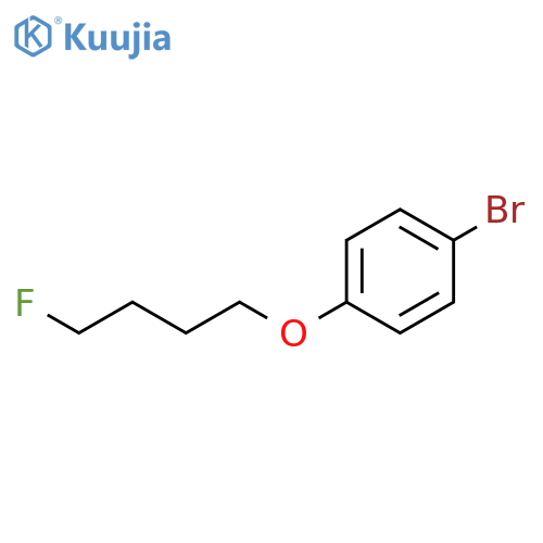 1-bromo-4-(4-fluorobutoxy)benzene structure