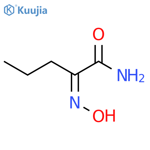 Pentanamide, 2-(hydroxyimino)- structure