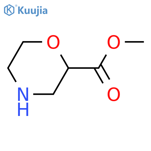 methyl (2S)-morpholine-2-carboxylate structure
