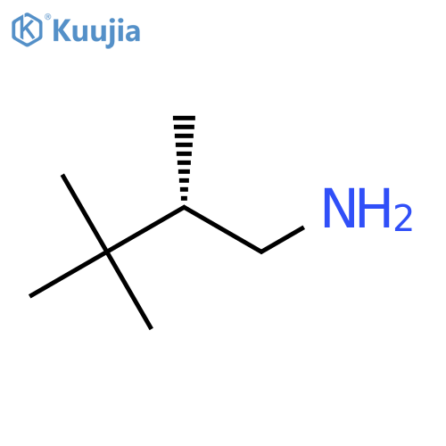 (2S)-2,3,3-trimethylbutan-1-amine structure
