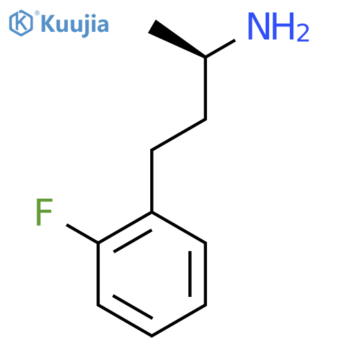 (2R)-4-(2-fluorophenyl)butan-2-amine structure