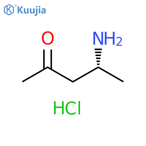 (R)-4-Aminopentan-2-one hydrochloride structure