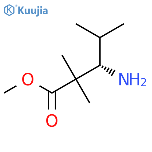 METHYL (3S)-3-AMINO-2,2,4-TRIMETHYLPENTANOATE structure