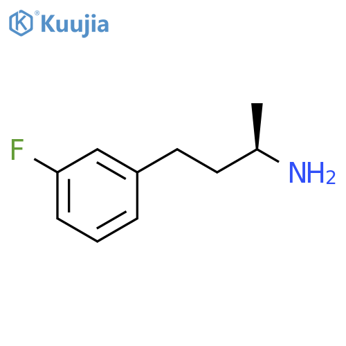 (2R)-4-(3-fluorophenyl)butan-2-amine structure