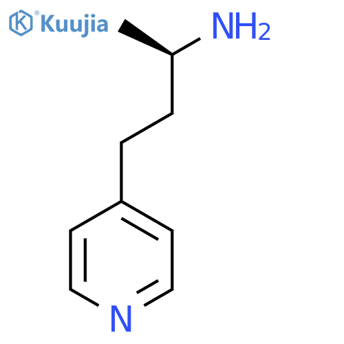 (2R)-4-(pyridin-4-yl)butan-2-amine structure