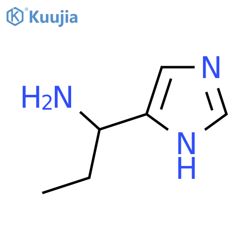 1-(1H-Imidazol-4-yl)propan-1-amine structure