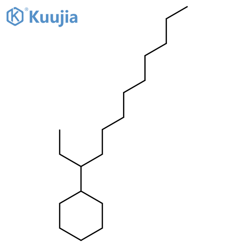 3-Cyclohexyldodecane structure