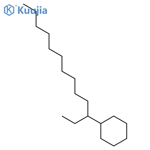 tridecan-3-ylcyclohexane structure