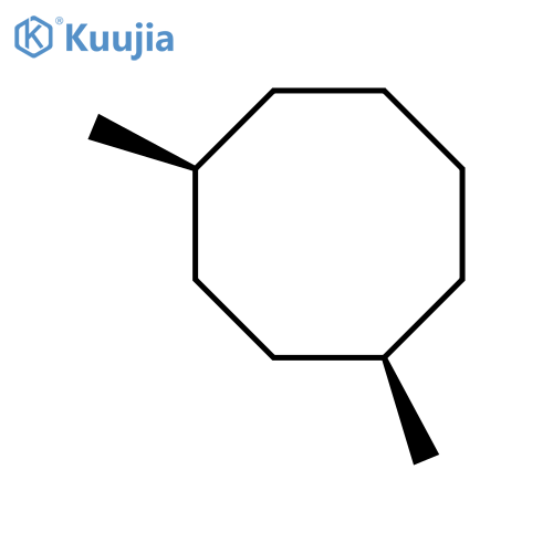 Cyclooctane, 1,4-dimethyl-, cis- structure