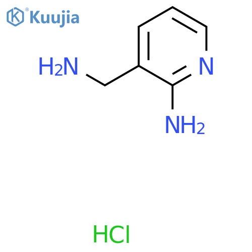 3-(Aminomethyl)pyridin-2-amine hydrochloride structure