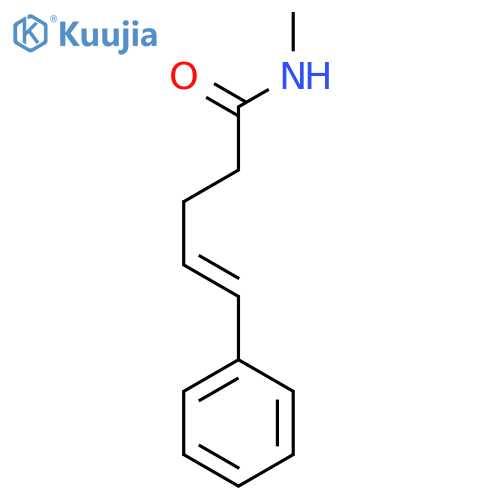 4-Pentenamide, N-methyl-5-phenyl-, (E)- structure