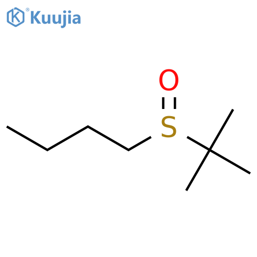Butane, 1-[(1,1-dimethylethyl)sulfinyl]- structure