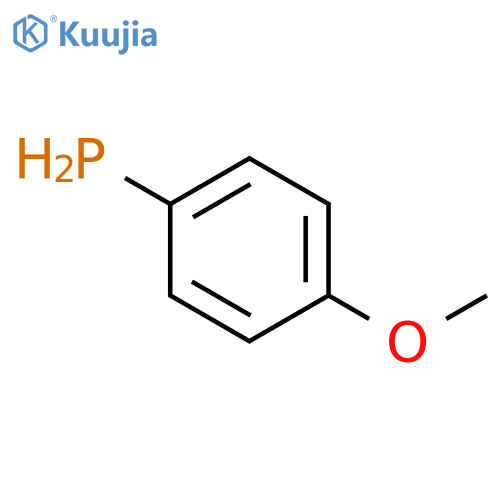 Phosphine, (4-methoxyphenyl)- structure