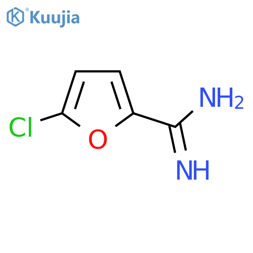 5-chlorofuran-2-carboximidamide structure