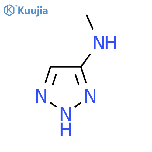 N-methyl-1H-1,2,3-triazol-4-amine structure