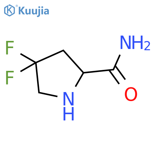 (R)-4,4-Difluoropyrrolidine-2-carboxamide structure