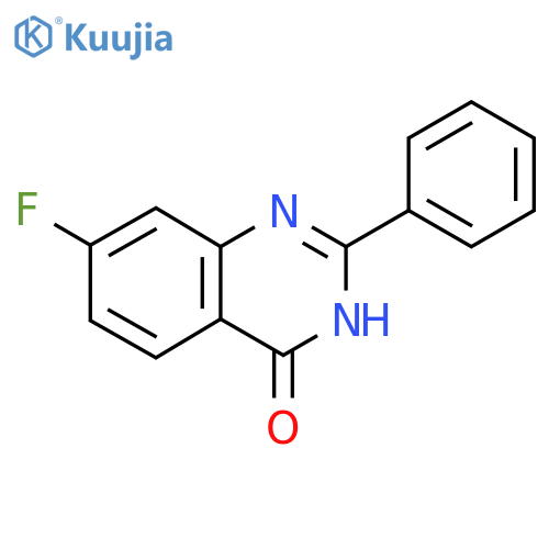 7-Fluoro-2-phenylquinazolin-4(3H)-one structure