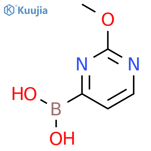 (2-Methoxypyrimidin-4-yl)boronic acid structure