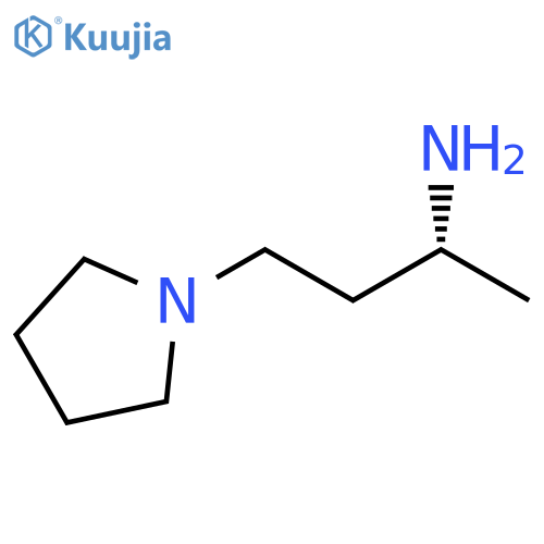(2R)-4-(pyrrolidin-1-yl)butan-2-amine structure