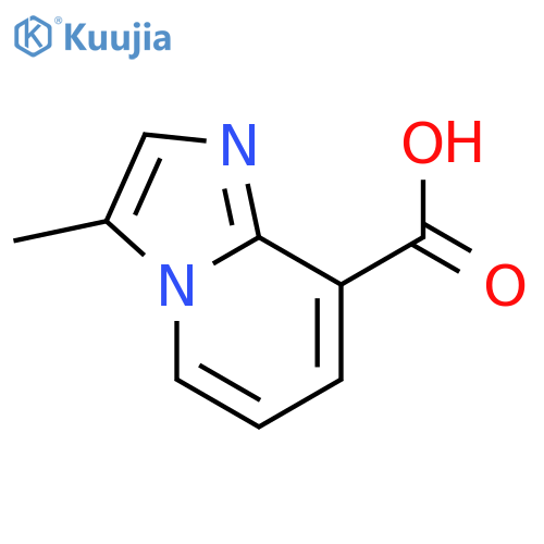 3-methylimidazo1,2-apyridine-8-carboxylic acid structure