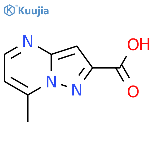 7-methylpyrazolo1,5-apyrimidine-2-carboxylic acid structure