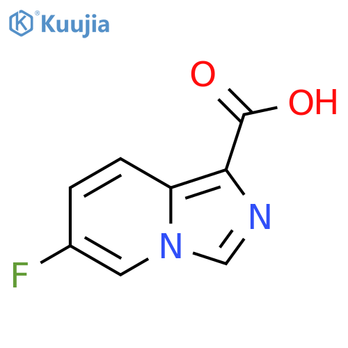 6-fluoroimidazo1,5-apyridine-1-carboxylic acid structure