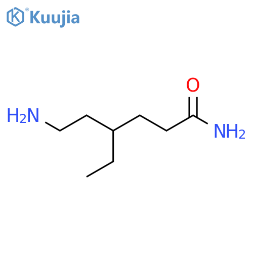 6-Amino-4-ethylhexanamide structure