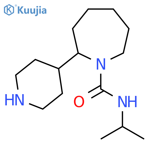 2-(Piperidin-4-yl)-N-(propan-2-yl)azepane-1-carboxamide structure