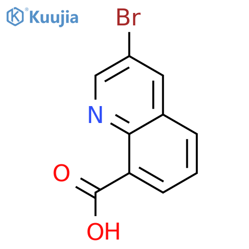 3-Bromoquinoline-8-carboxylic acid structure