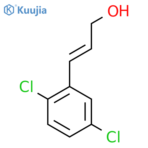 3-(2,5-Dichlorophenyl)prop-2-en-1-ol structure