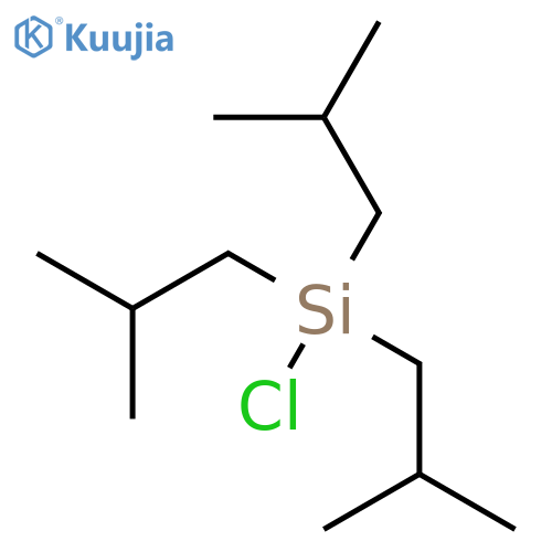 Silane,chlorotris(2-methylpropyl)- structure