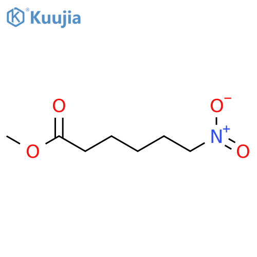 Hexanoic acid, 6-nitro-, methyl ester structure