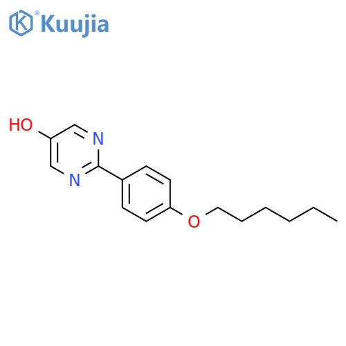 5-Pyrimidinol,2-[4-(hexyloxy)phenyl]- structure