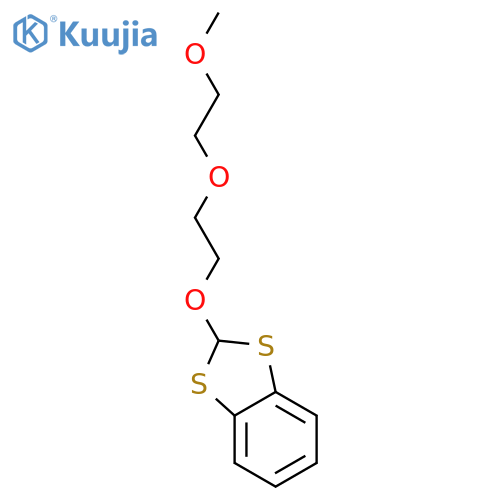 2-(3-Methylbutoxy)-3a,7a-dihydro-2H-1,3-benzodithiole structure