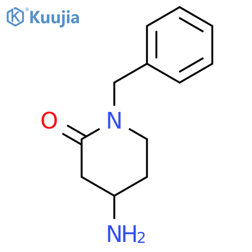 4-Amino-1-benzylpiperidin-2-one structure