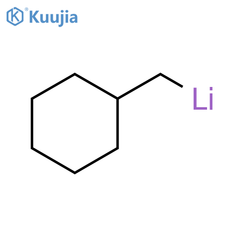 Lithium, (cyclohexylmethyl)- structure