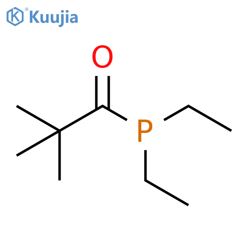 1-Propanone, 1-(diethylphosphino)-2,2-dimethyl- structure