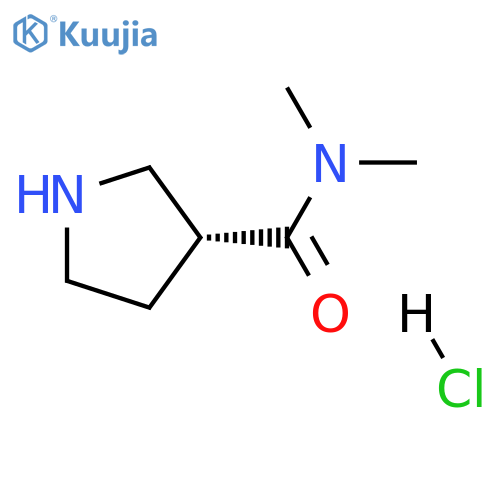 (R)-N,N-Dimethyl-3-pyrrolidinecarboxamide HCl structure