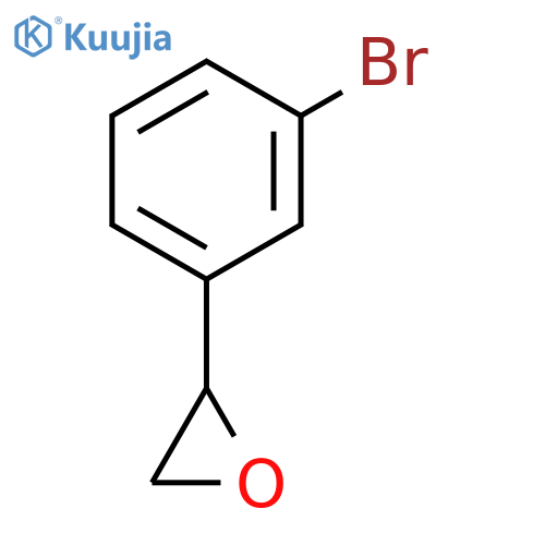 Oxirane,2-(3-bromophenyl)- structure
