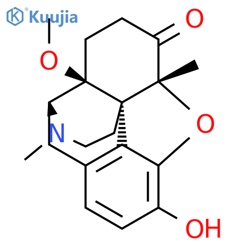 Morphinan-6-one,4,5-epoxy-3-hydroxy-14-methoxy-5,17-dimethyl-, (5a)- structure