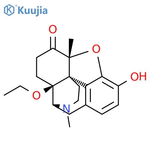 Morphinan-6-one,4,5-epoxy-14-ethoxy-3-hydroxy-5,17-dimethyl-, (5a)- (9CI) structure